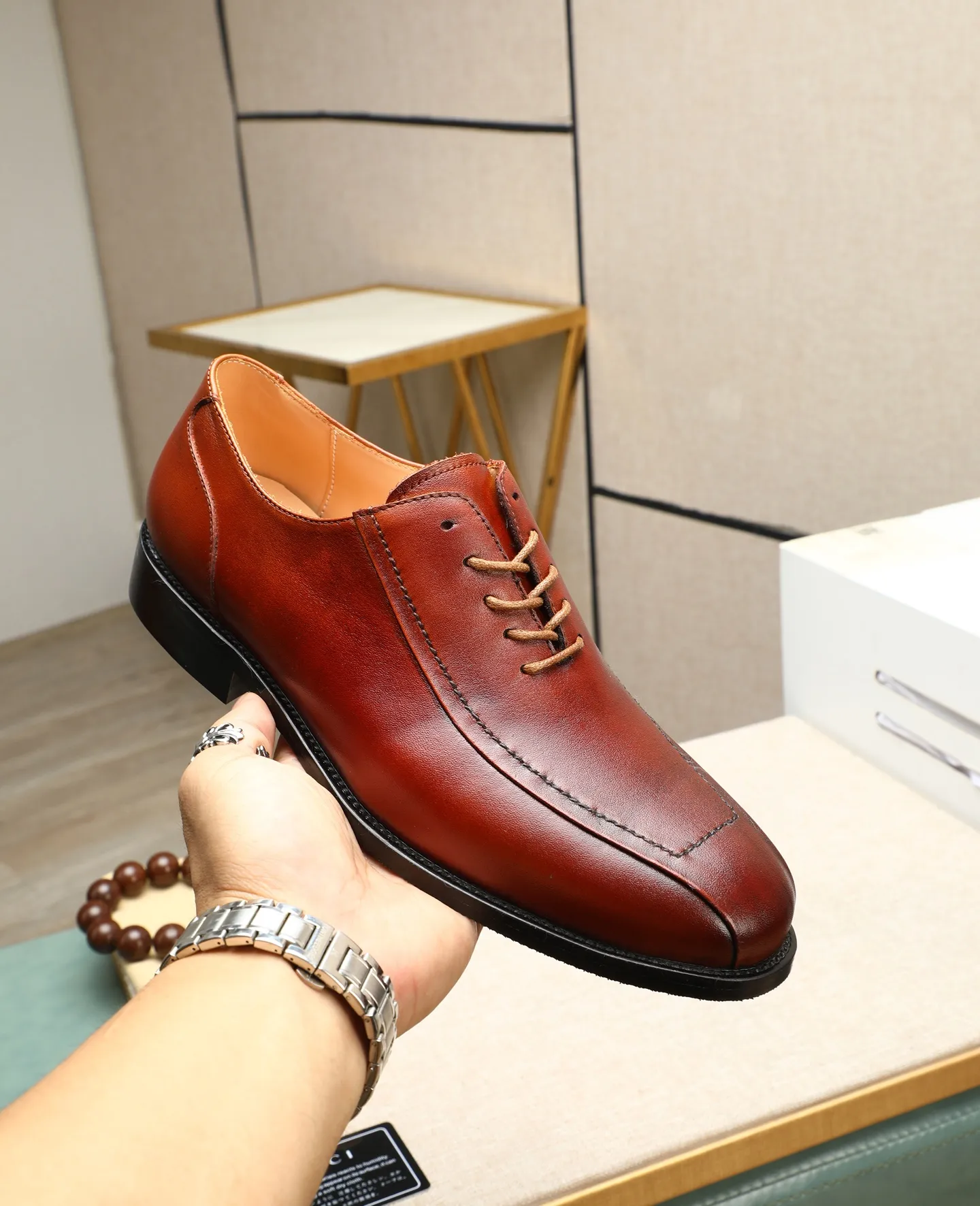 Men's men's shoes💰520📛📛Original (water-dyed cow lining) Gucci GUCCI official website formal shoes🌀 Italian🇮🇹imported cowhide➕top imported water-dyed cowhide lining💋Finely handmade original bottom, the real thing looks better when photographed in person Standard size 38-44